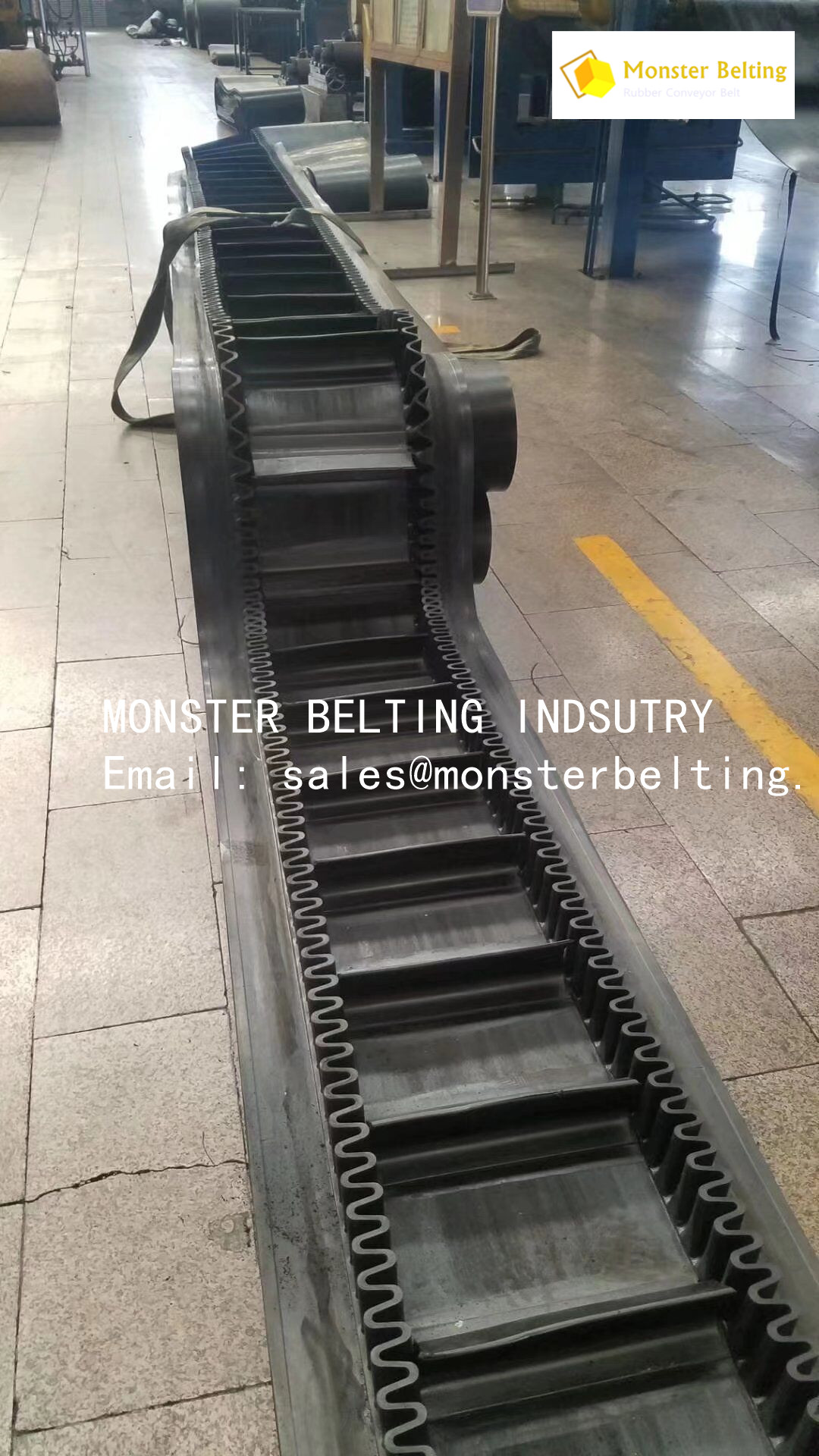 Sidewall Conveyor Belt Monster Belting